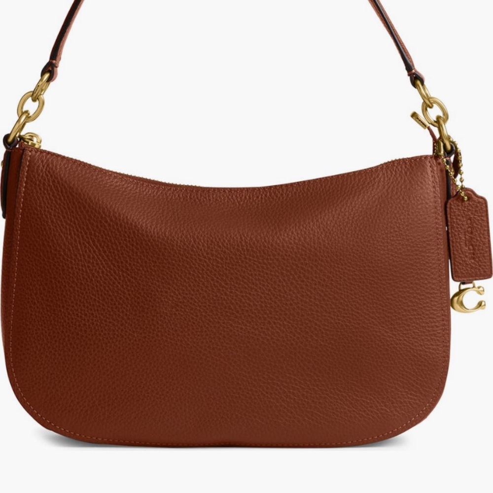 Coach brown Leather Shoulder Bag